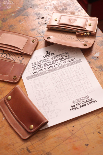 DIGITAL PATTERN BOOK: LEATHER ENCYCLOPEDIA VOL. 1